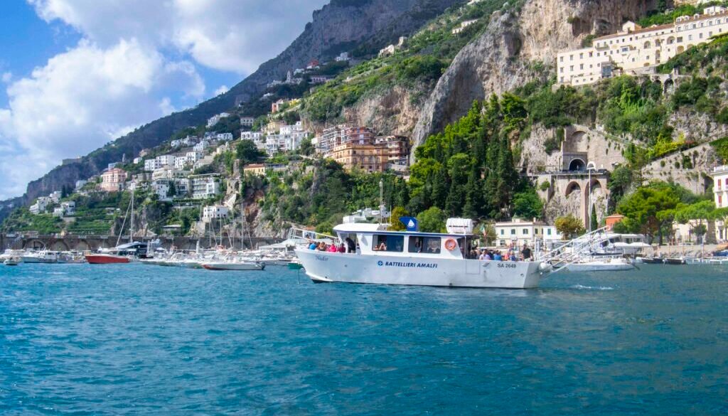 Ferry Ride from Maiori to Amalfi