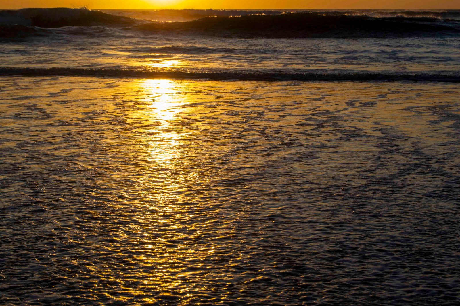 Costa Rica's dry season sunsets in January