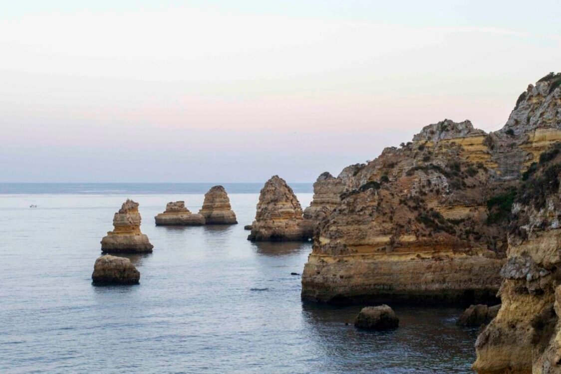 Incredible Journey along Sun-Kissed Coast of Algarve's Cliffs by Boat