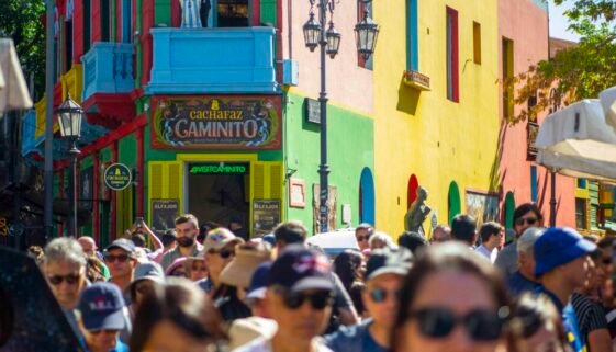 Tango, Colors, and a Slice of in Sunday Funday in La Boca