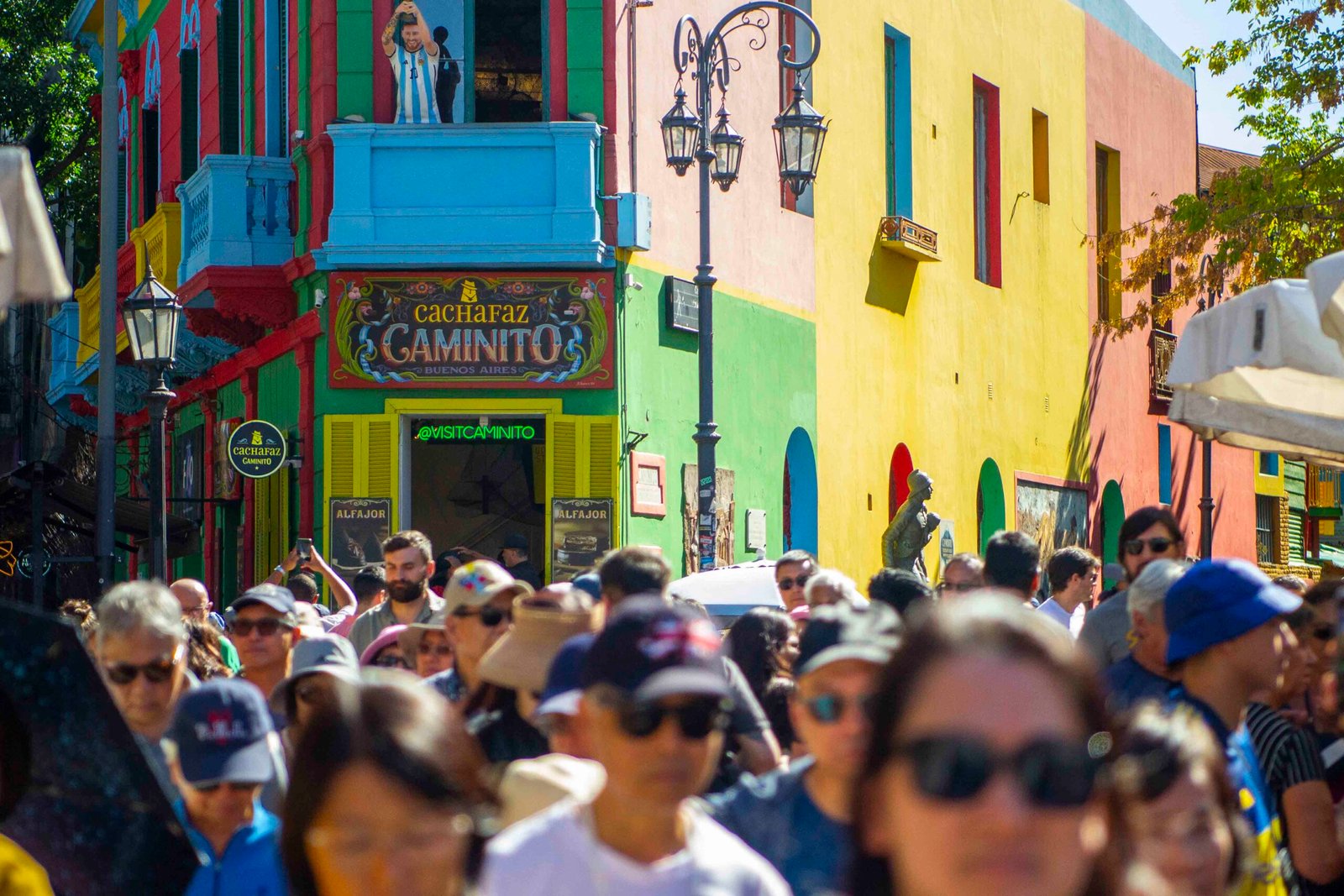 Tango, Colors, and a Slice of in Sunday Funday in La Boca