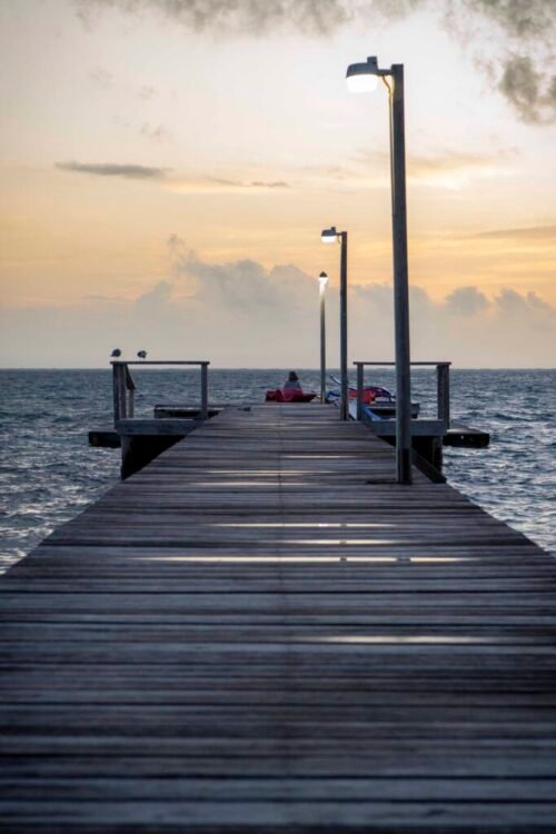 Caye Caulker's breathtaking sunrises