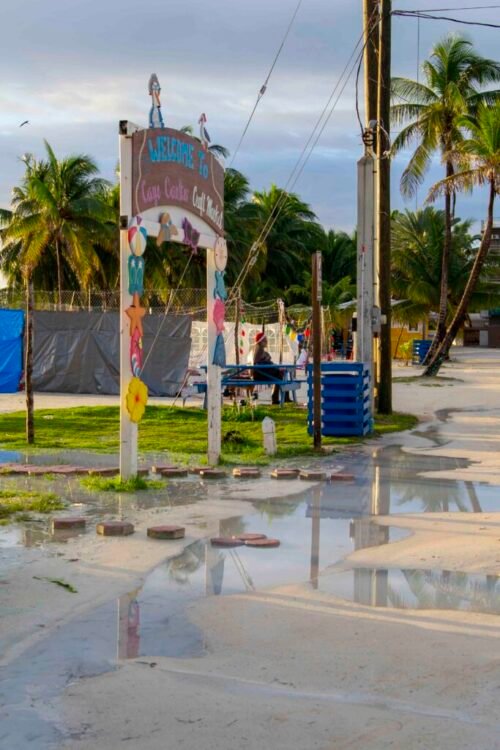 Tropical Christmas in Caye Caulker