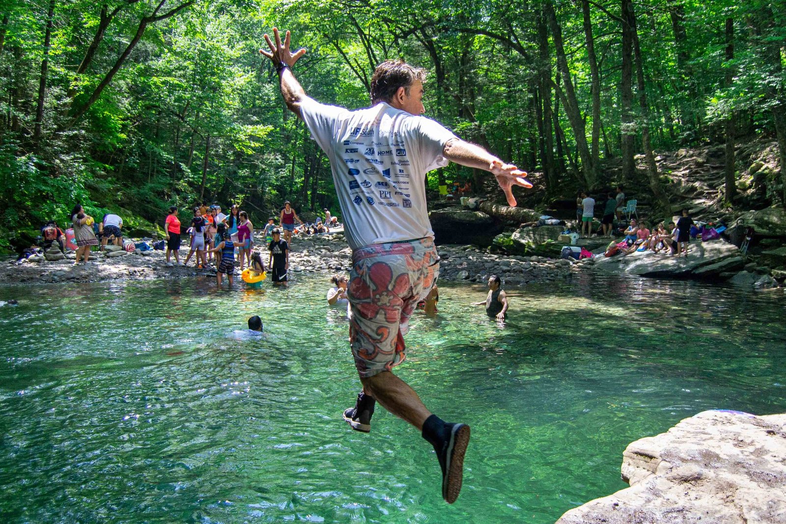 Swimming and Exploring the Alluring Peekamoose Blue Hole