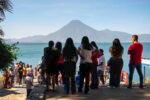 The vibrant lakefront of Panajachel is vibrant and full of energy
