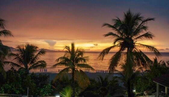 Post Rainstorm Sunset at Playa Alicia